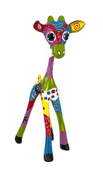 Giraffe Noah small 27x14cm Patchwork Color