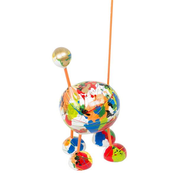 Crazy Giraffe medium 80x23cm Decoupage Color H