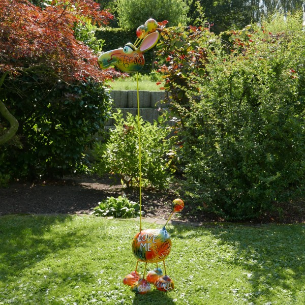 Crazy Giraffe large 137x42cm Graffiti Color F