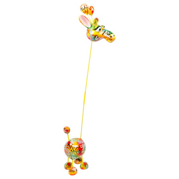 Crazy Giraffe medium 80x23cm Graffiti Color F