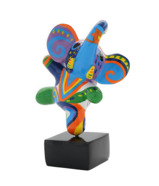 Elephant "Ollie" Dancing small 14x18cm color #C
