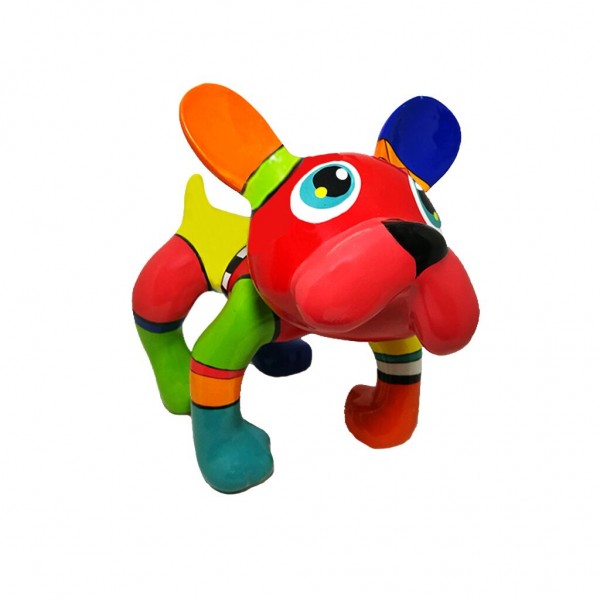 Standing Bulldog George medium 19x18,5cm Color A