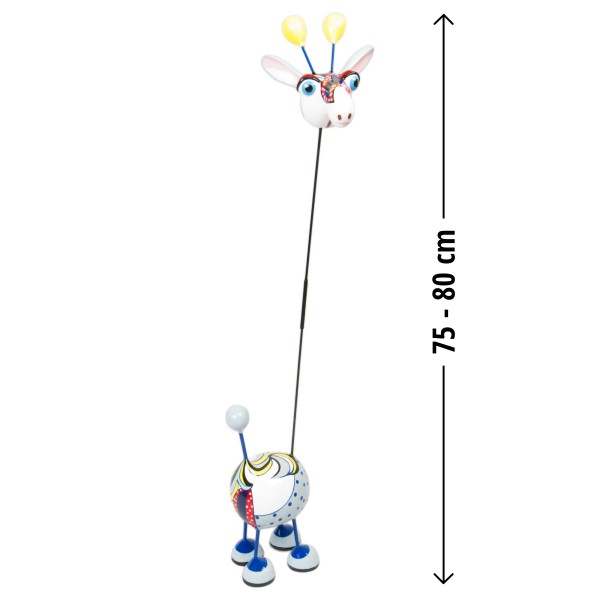 Crazy Giraffe medium 80x23cm PopArt Color E