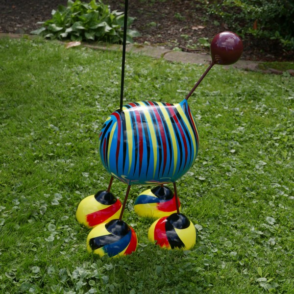 Crazy Giraffe large 137x42cm Warhol Color G