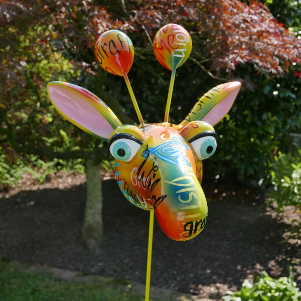 Crazy Giraffe large 137x42cm Graffiti Color F