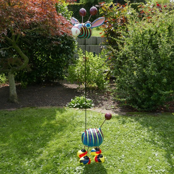 Crazy Giraffe large 137x42cm Warhol Color G