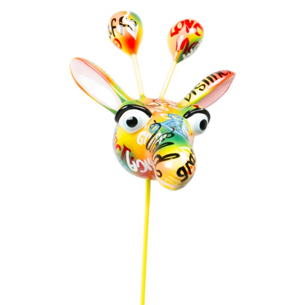Crazy Giraffe medium 80x23cm Graffiti Color F