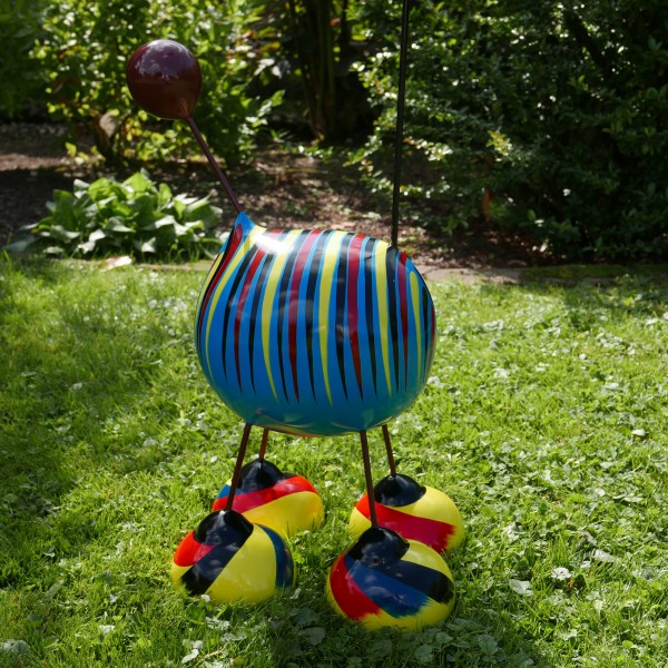 Crazy Giraffe large 137x42cm Warhol Color G