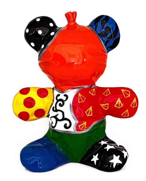 Balloon &quot;Knautsch&quot; Bear 22x19cm multicolor A