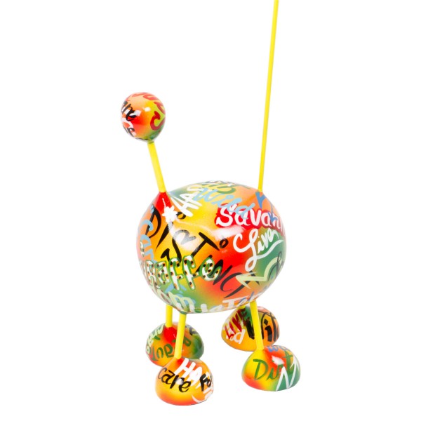 Crazy Giraffe medium 80x23cm Graffiti Color F