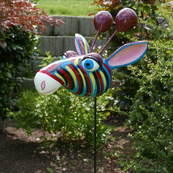 Crazy Giraffe large 137x42cm Warhol Color G