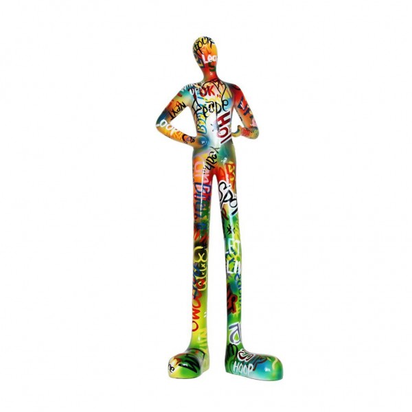 Gia-Man medium 52x22cm Graffiti Color C