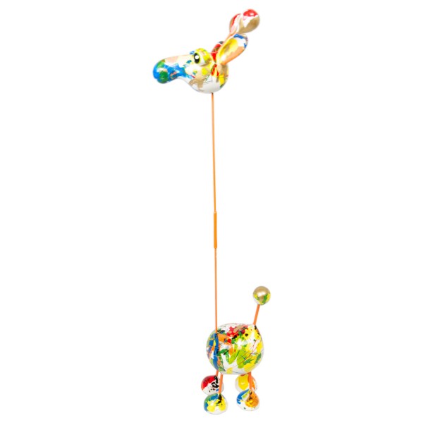 Crazy Giraffe medium 80x23cm Decoupage Color H